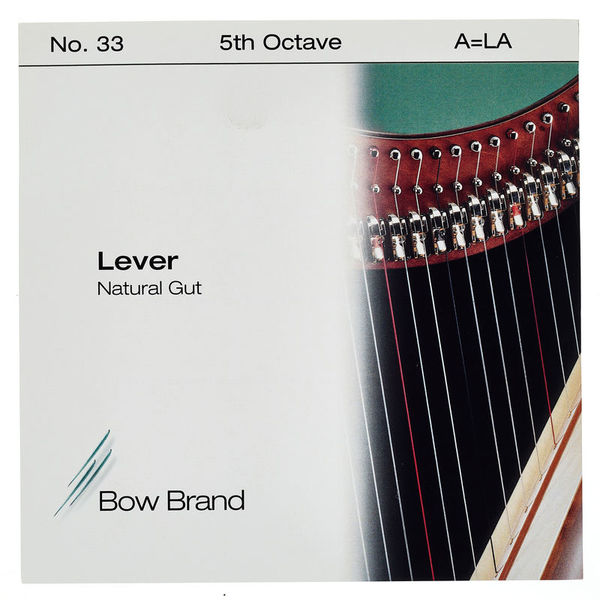 Bow Brand NG 5th A Gut Harp String No.33