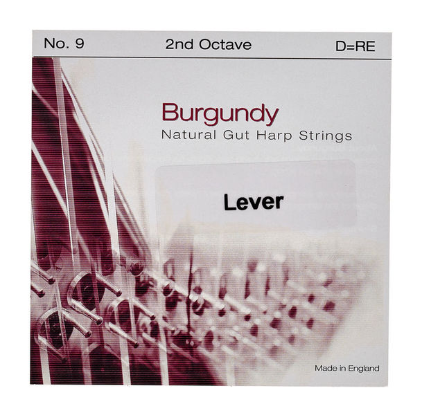 Bow Brand Burgundy 2nd D Gut Str. No.9