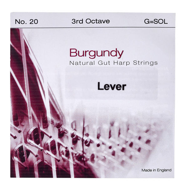 Bow Brand Burgundy 3rd G Gut Str. No.20