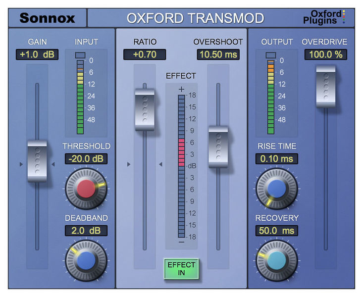 how to get decibel gain sonnox oxford inflator