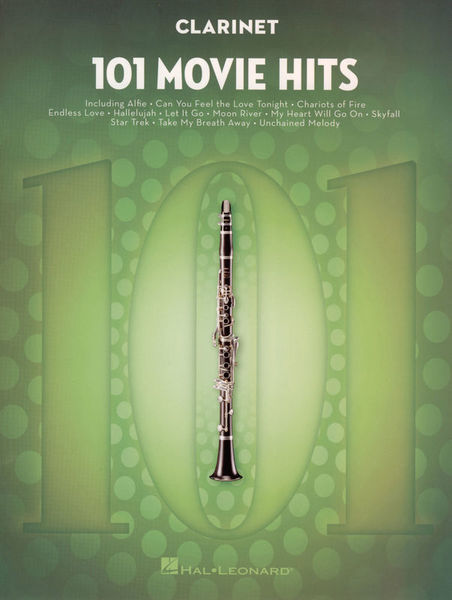 Hal Leonard 101 Movie Hits for Clarinet