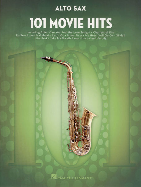 Hal Leonard 101 Movie Hits for Alto Sax