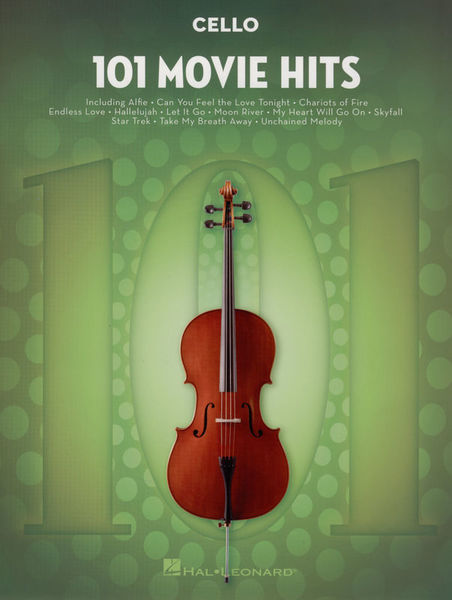 Hal Leonard 101 Movie Hits for Cello