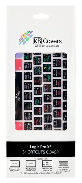 KB Covers Keyboard Skin Logic Pro X
