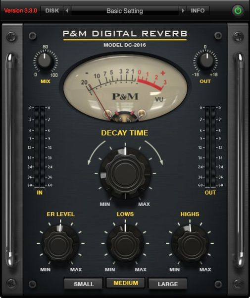 Plug And Mix Digital Reverb