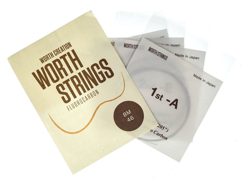 Worth Strings BM Concert/Soprano Ukulele Set