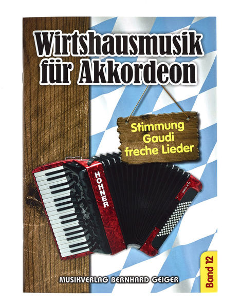 Musikverlag Geiger Wirtshausmusik Akkordeon 12