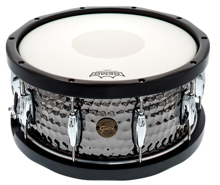 Gretsch Drums 14"x6,5" Black Hammered Sn. WH