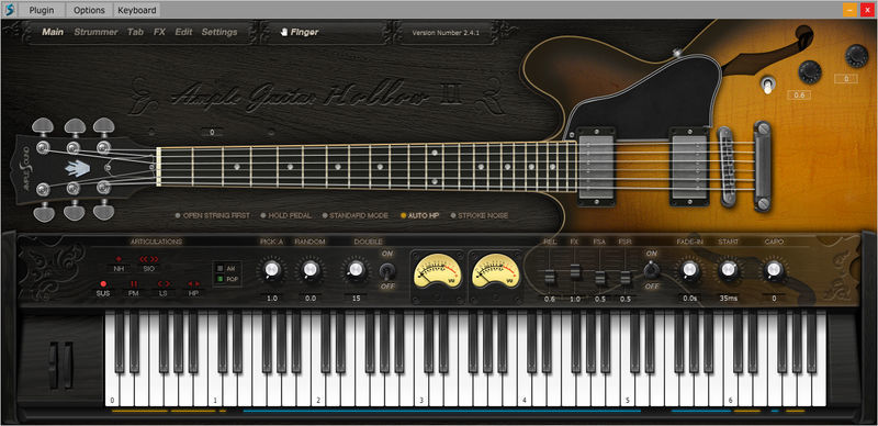 Ample Sound Ample Guitar Semi Hollow III
