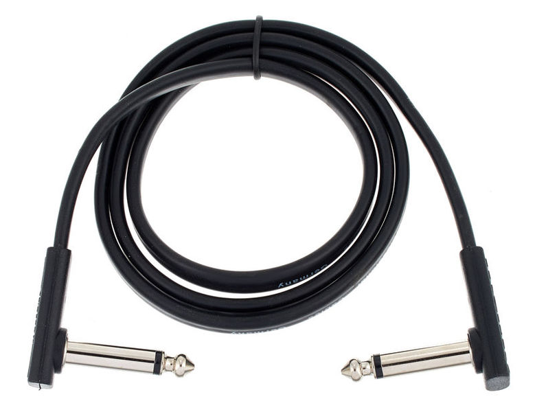Rockboard Flat Patch Cable Black 80 cm