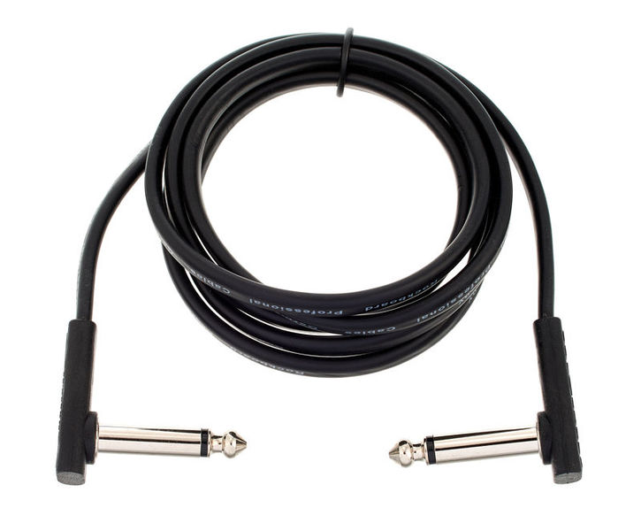 Rockboard Flat Patch Cable Black 120 cm