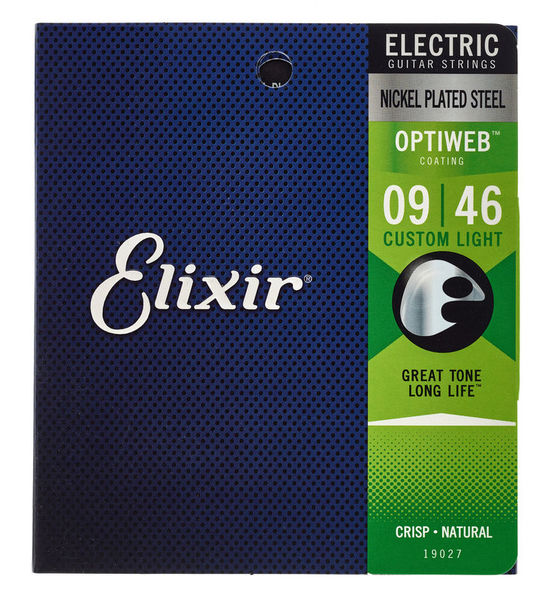 Cordes guitare Elixir Optiweb 19027 Custom Light | Test, Avis & Comparatif