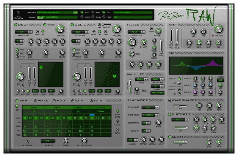 Rob Papen RAW