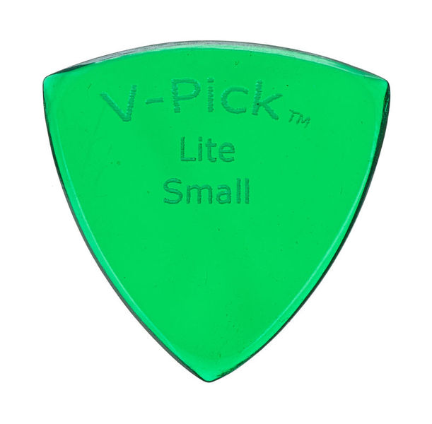 V-Picks Small Pointed Lite Em. Green