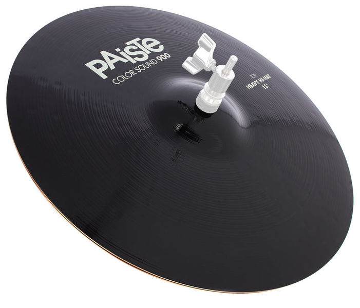 Paiste 15" 900 Color Heavy Hi-Hat BK