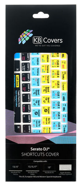 KB Covers Keyboard Skin Serato DJ