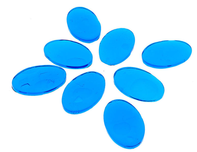 SkyGel Gel Damper Pads Crystal Blue