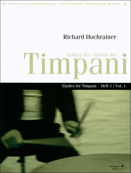 Doblinger Musikverlag Etudes for Timpani 1