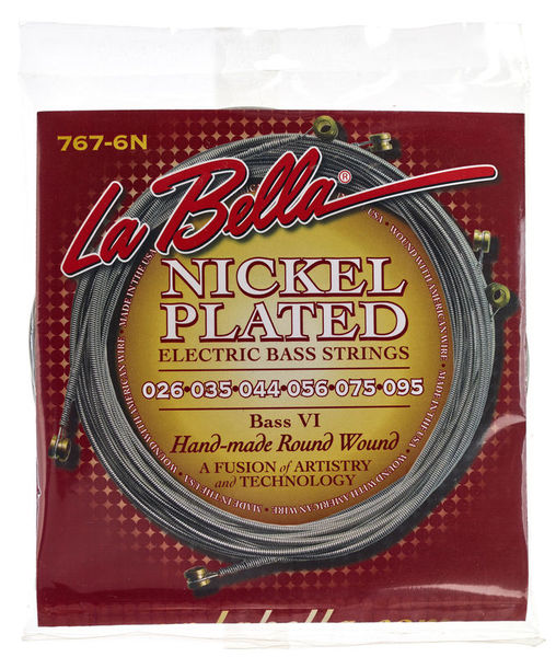 La Bella 767-6N Bass VI