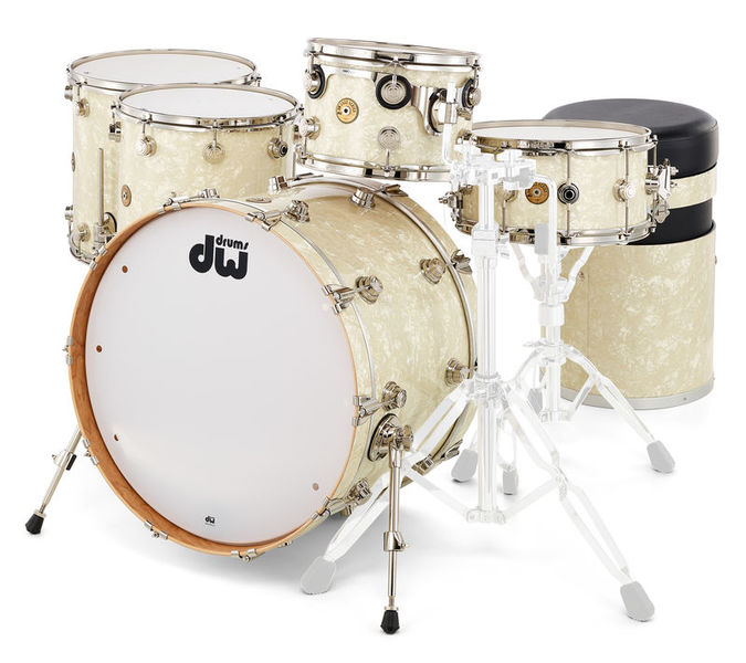 DW Finish Ply Vintage Jazz Pearl