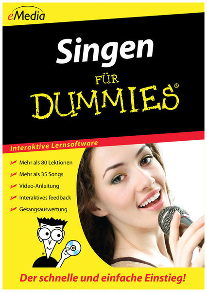 Emedia Singen für Dummies - Win