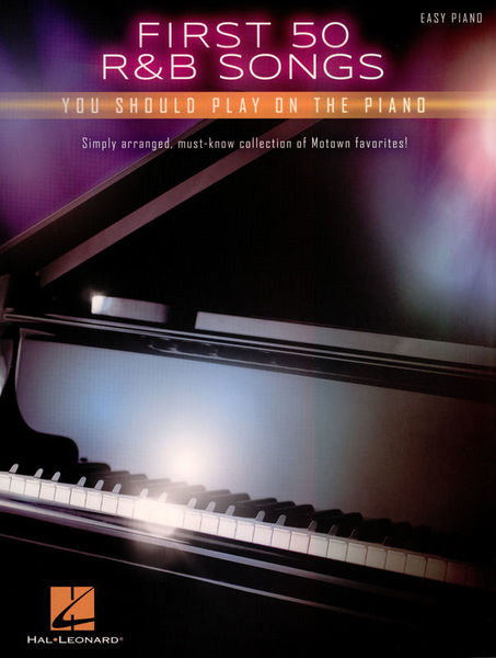 Hal Leonard First 50 R&B Songs Piano
