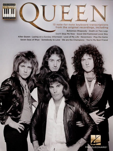 Hal Leonard Queen: Note-For-Note Keyboard
