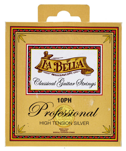 La Bella 10ph Professional Silver Ht Thomann France