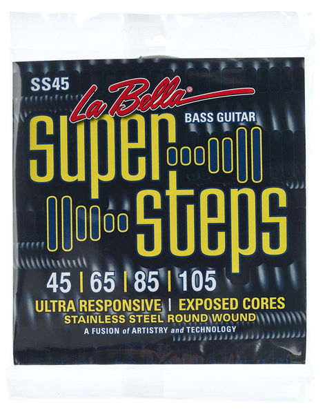 La Bella SS45-B Bass Saiten 45-128 Super Steps