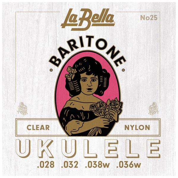 La Bella 25 Baritone Ukulele