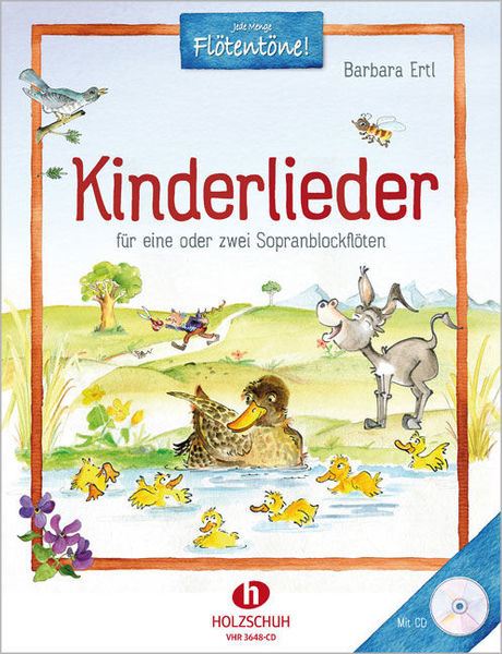 Holzschuh Verlag Flötentöne Kinderlieder +CD
