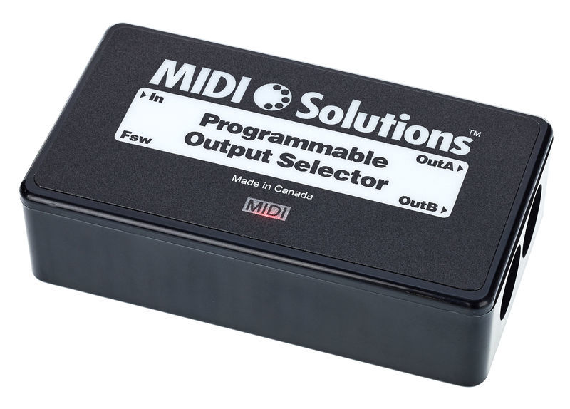 MIDI Solutions Programmable Output Selector