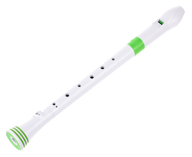Nuvo Soprano Recorder White-Green