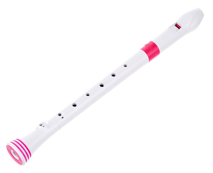 Nuvo Soprano Recorder White-Pink