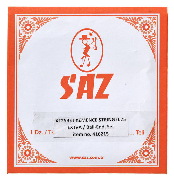 Saz KT25BET Kemence Strings Extra