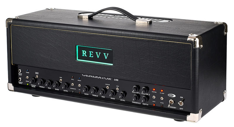 La tête d’ampli pour guitare électrique Revv Generator 100P | Test, Avis & Comparatif
