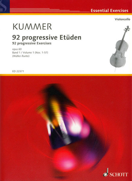 Schott 92 progressive Etüden