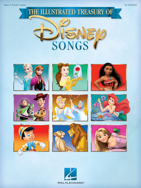 Hal Leonard Illustrated Treasury Of Disney