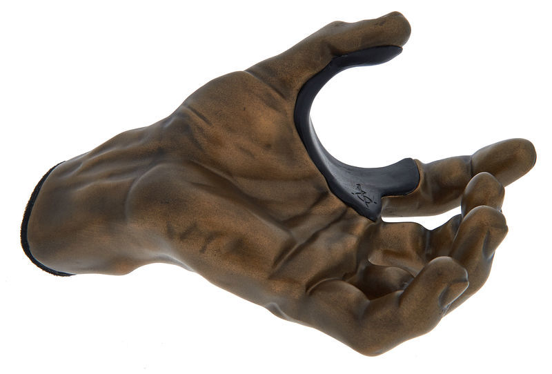 Guitar Grip Male Hand Brass AG left