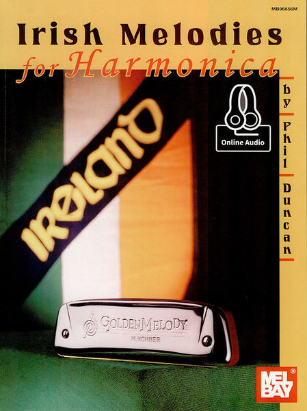 Mel Bay Irish Melodies For Harmonica
