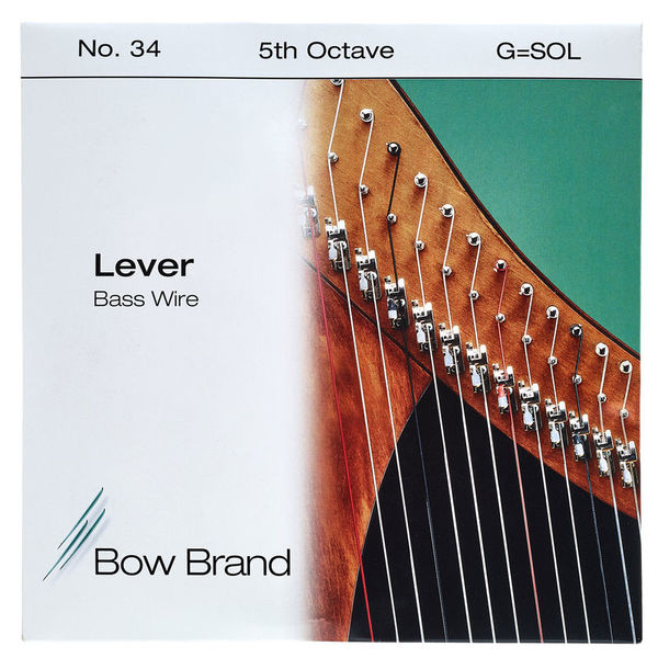 Bow Brand BW 5th G Harp Bass Wire No.34
