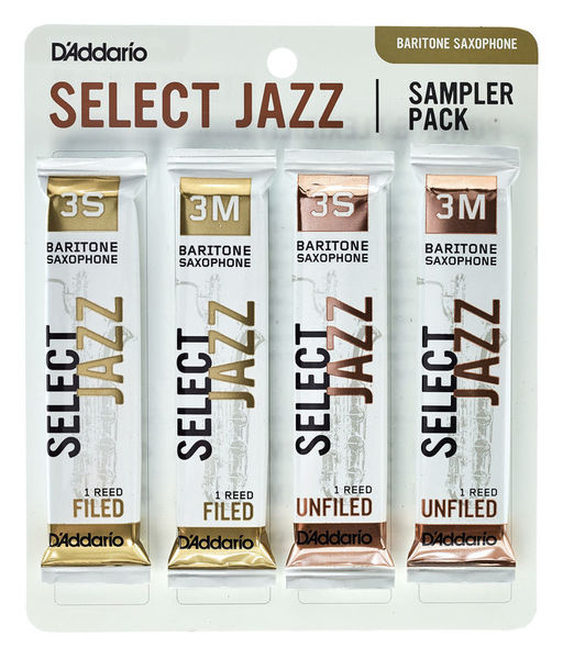DAddario Woodwinds Select Jazz Baritone Sampler 3