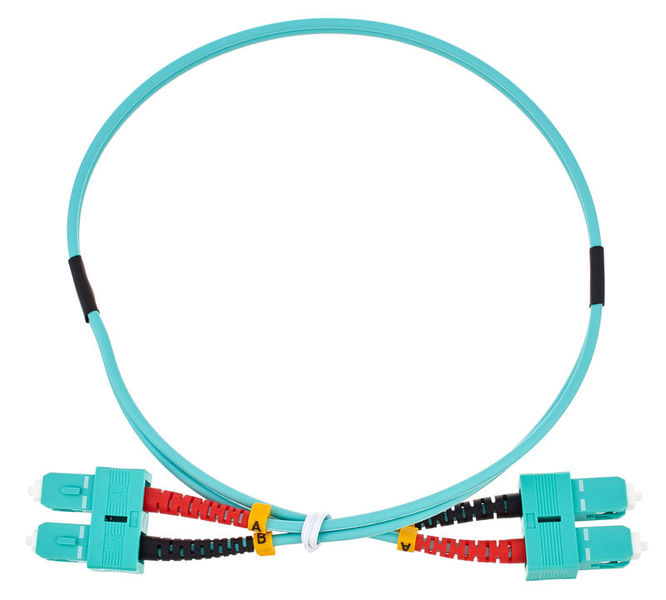 pro snake LWL cable SC-SC Duplex 0,5 OM3