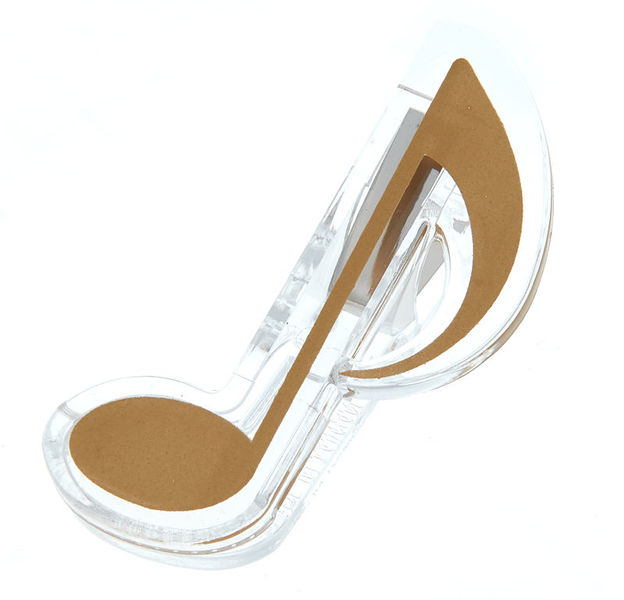 agifty Music Clip Eight Note Gold