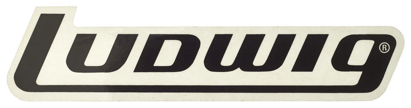 Ludwig Block Logo Sticker
