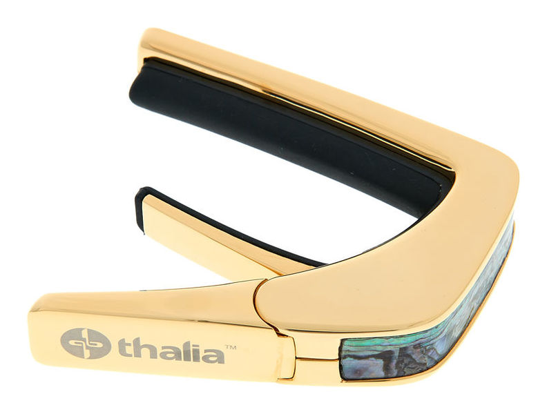 Thalia Capo Dragon Abalone 24k Gold Finish
