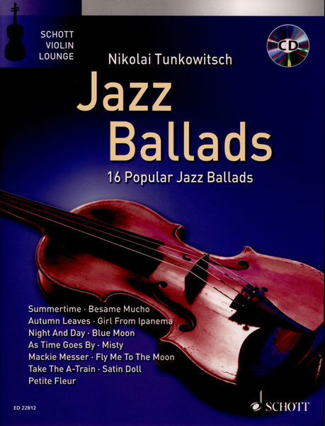 Schott Jazz Ballads Violin