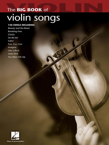 Hal Leonard Big Book Of Violin Songs