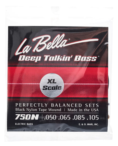 La Bella 750N Black Nylon-XL