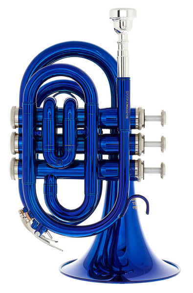 Thomann TR 25 Bb-Pocket Trumpet Blue